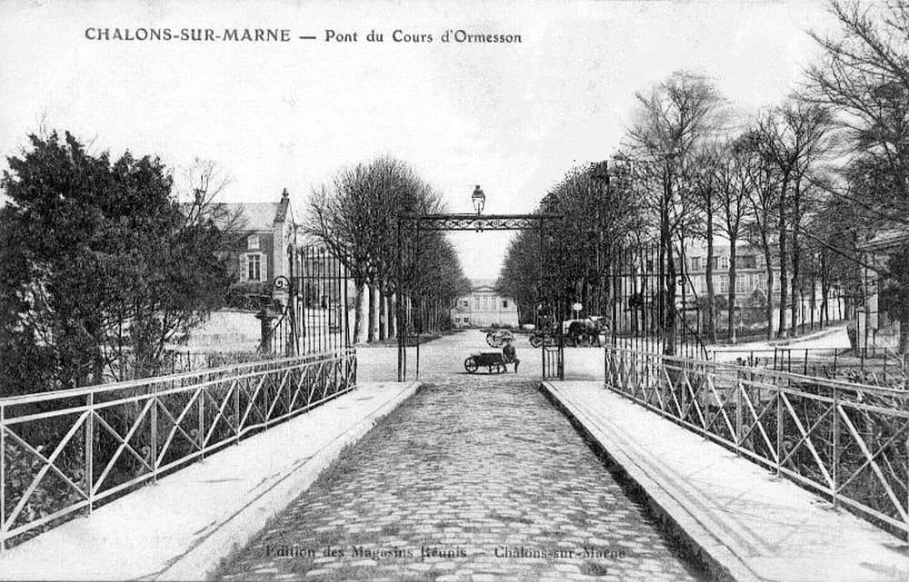 Pont du Cours d'Ormesson