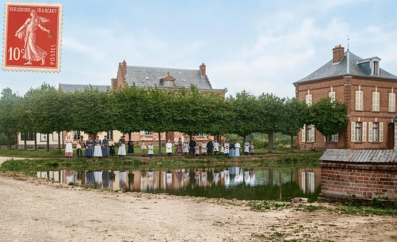 La place et les écoles